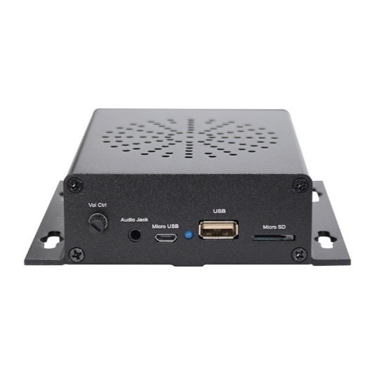 VPA-ANT 8P 应急广播触发式 MP3 播放器(+V 干接点触发)